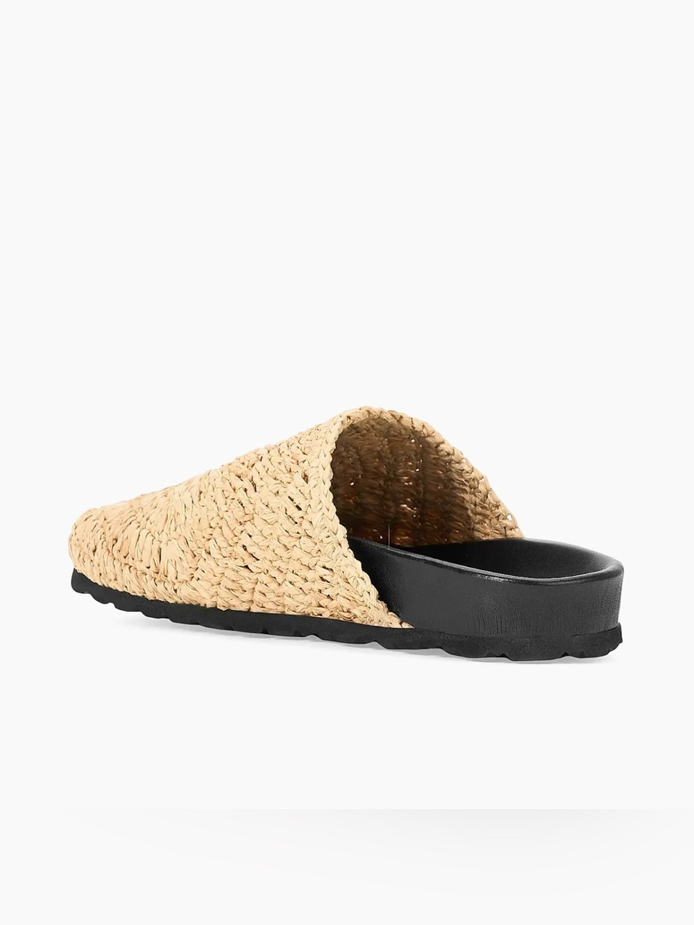 STAUD Dia Raffia Mules Natural Size 6 (EU 36) - Picture 4 of 12